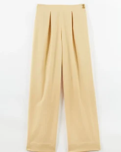 New Reine Trousers Wool Blend Shortbread Trousers | Tailoring