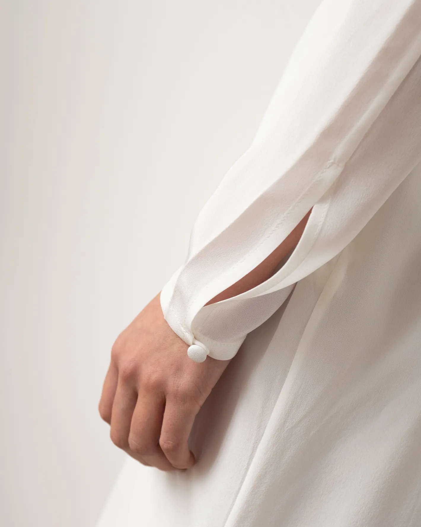 Discount Remi Dress Silk Crepe de Chine Off-White Dresses | Clothing