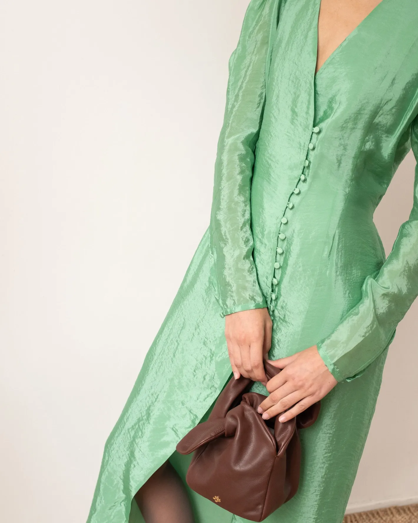 Discount Remi Dress Viscose Blend Jade Dresses | Clothing
