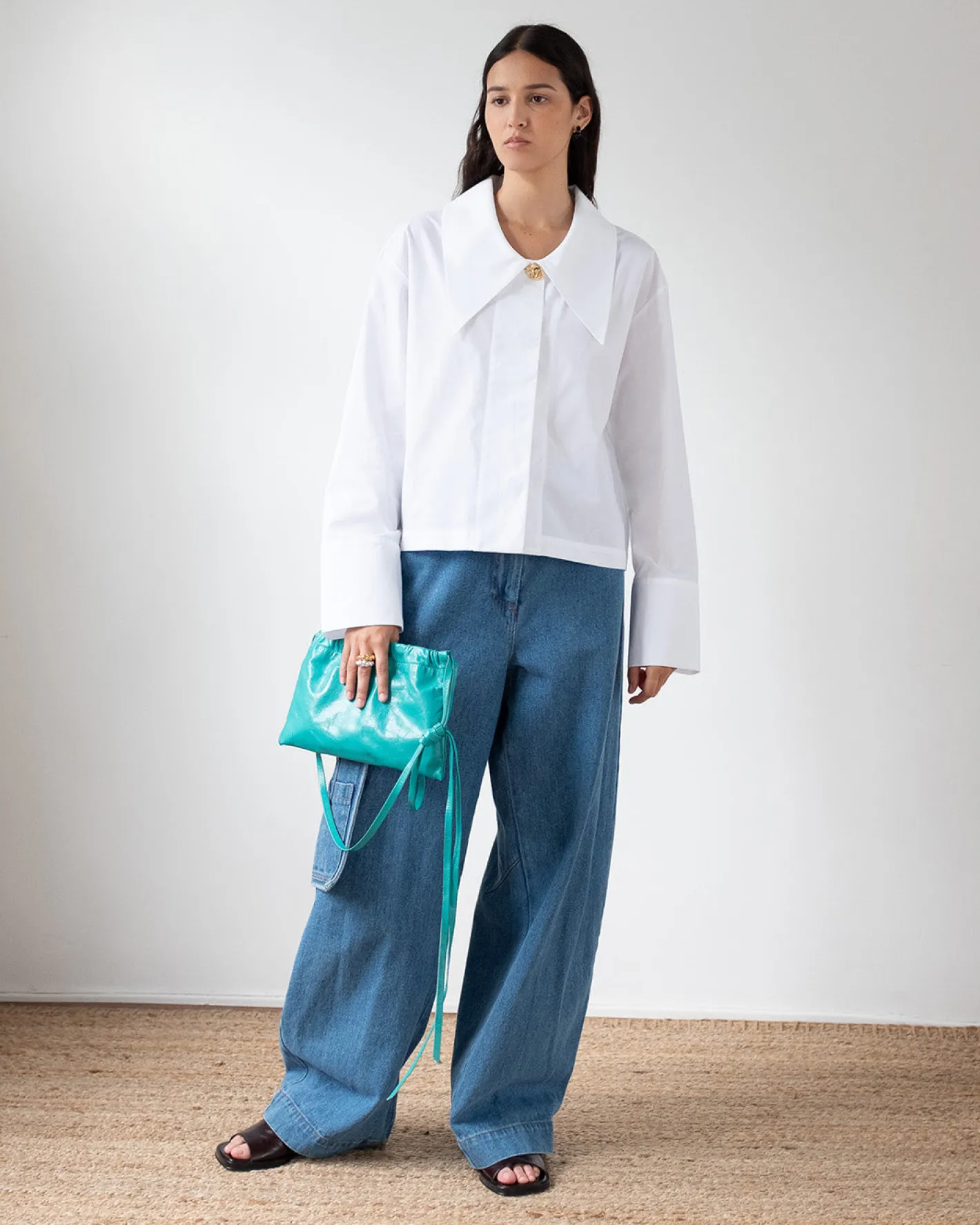 Discount Riley Shirt Organic Cotton Off-White Shirts & Blouses | Clothing
