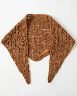 Hot Sandy Headscarf Organic Cotton Chestnut Hair Accessories | Hats