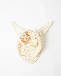 New Sandy Headscarf Organic Cotton Cream Hair Accessories | Hats