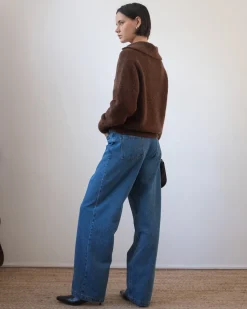 Clearance Sandy Sweater Alpaca Brown Knitwear | Clothing