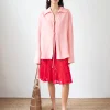 New Saskia Shirt Crepe Viscose Pink Shirts & Blouses | Clothing
