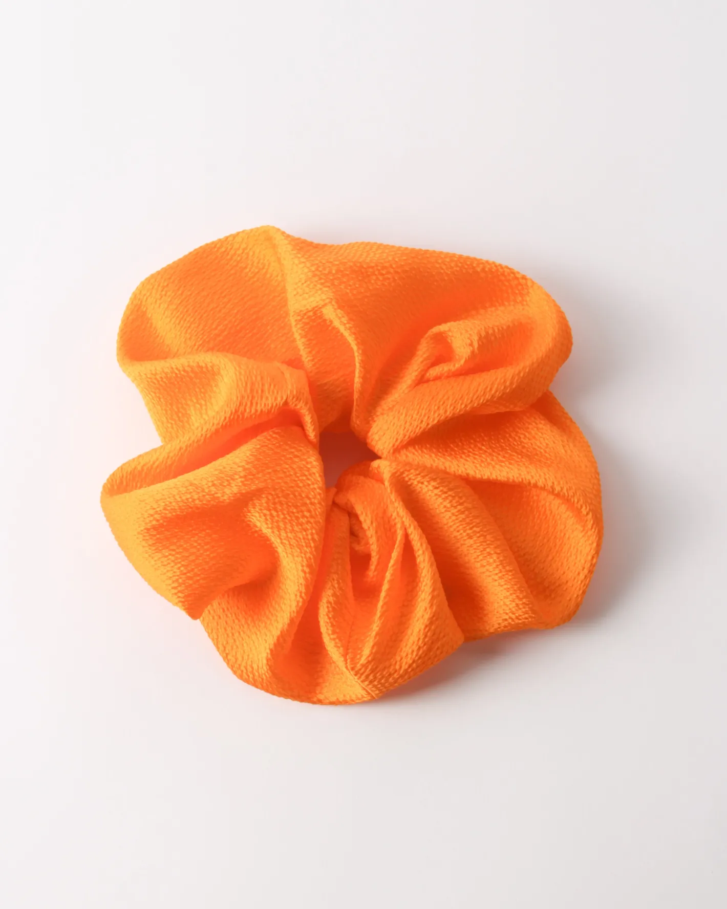 Online Scrunchie Silk Orange Hair Accessories