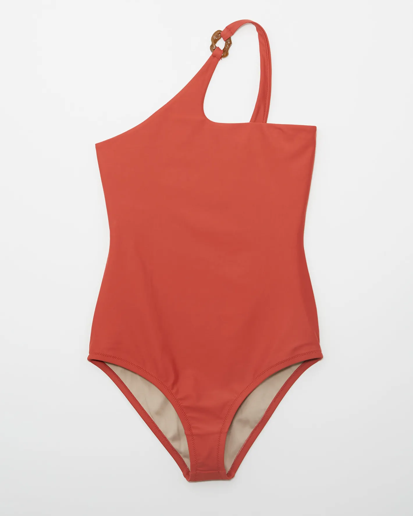 Best Sienna One-piece Recycled Nylon Rust Swimwear
