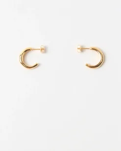 Clearance Small Hoops Gold Plated Earrings