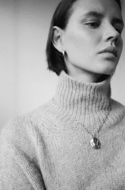 Outlet Small Hoops Silver Plated Earrings