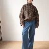 Online Sofie Jacket Wool Blend Jacquard Tiger Beige Jackets | Jackets