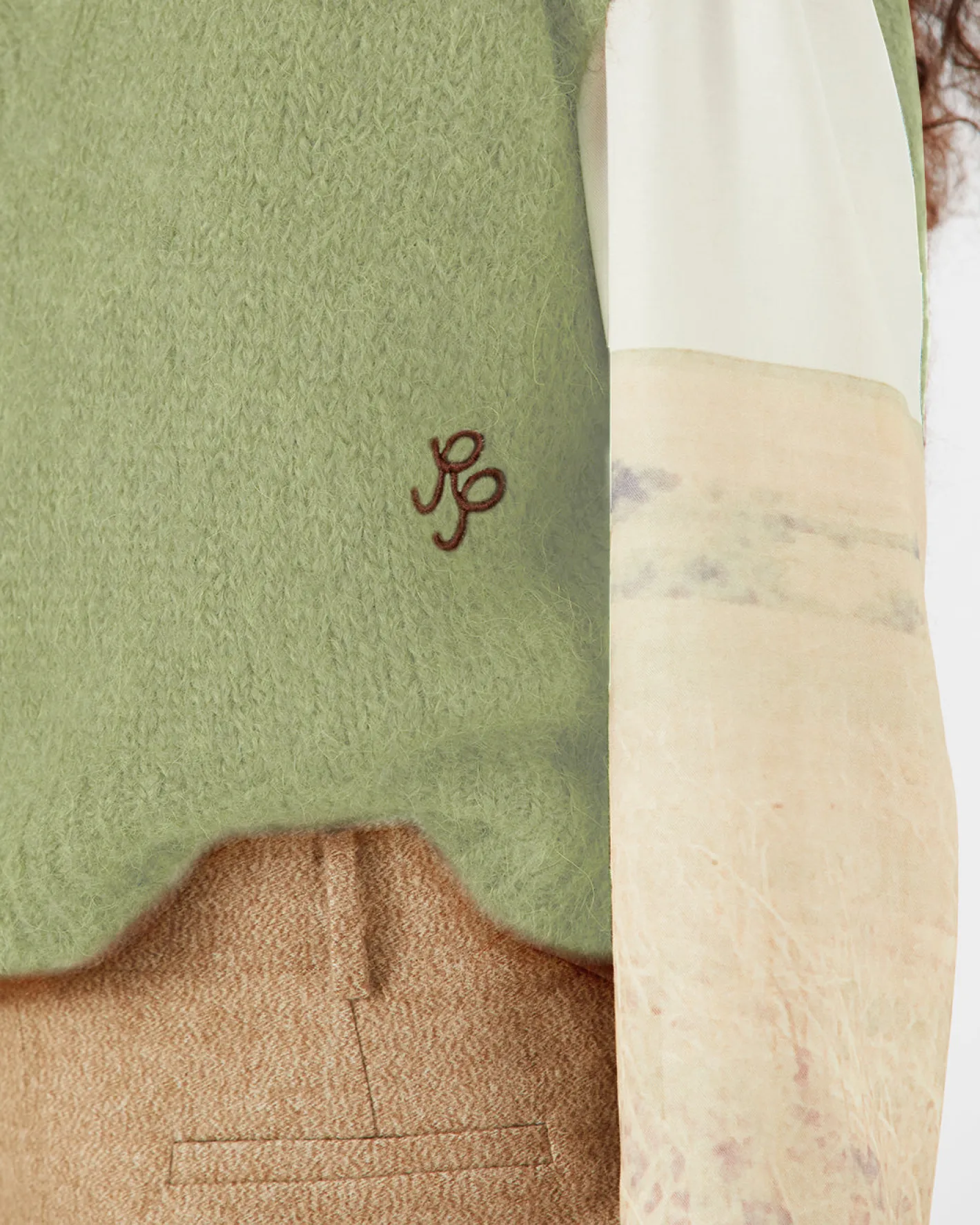 Best Spencer Vest Alpaca Blend Mint Knitwear | Clothing