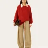 Discount Toni Sweater Alpaca Blend Red Knitwear | Clothing