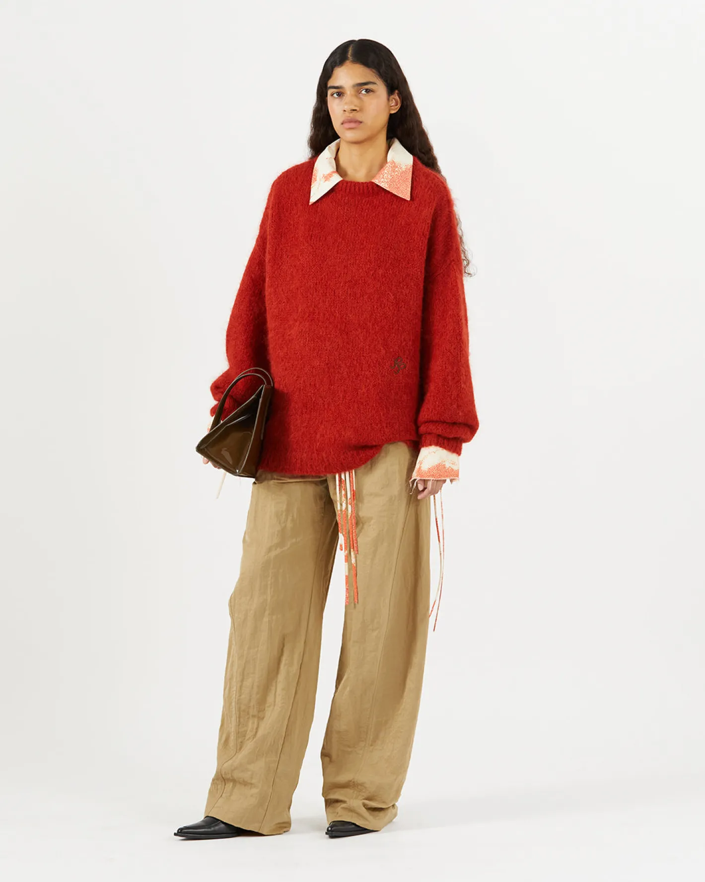 Discount Toni Sweater Alpaca Blend Red Knitwear | Clothing