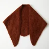Discount Triangle Scarf Alpaca Blend Brown Hats | Scarves