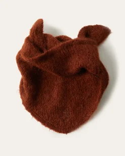 Discount Triangle Scarf Alpaca Blend Brown Hats | Scarves