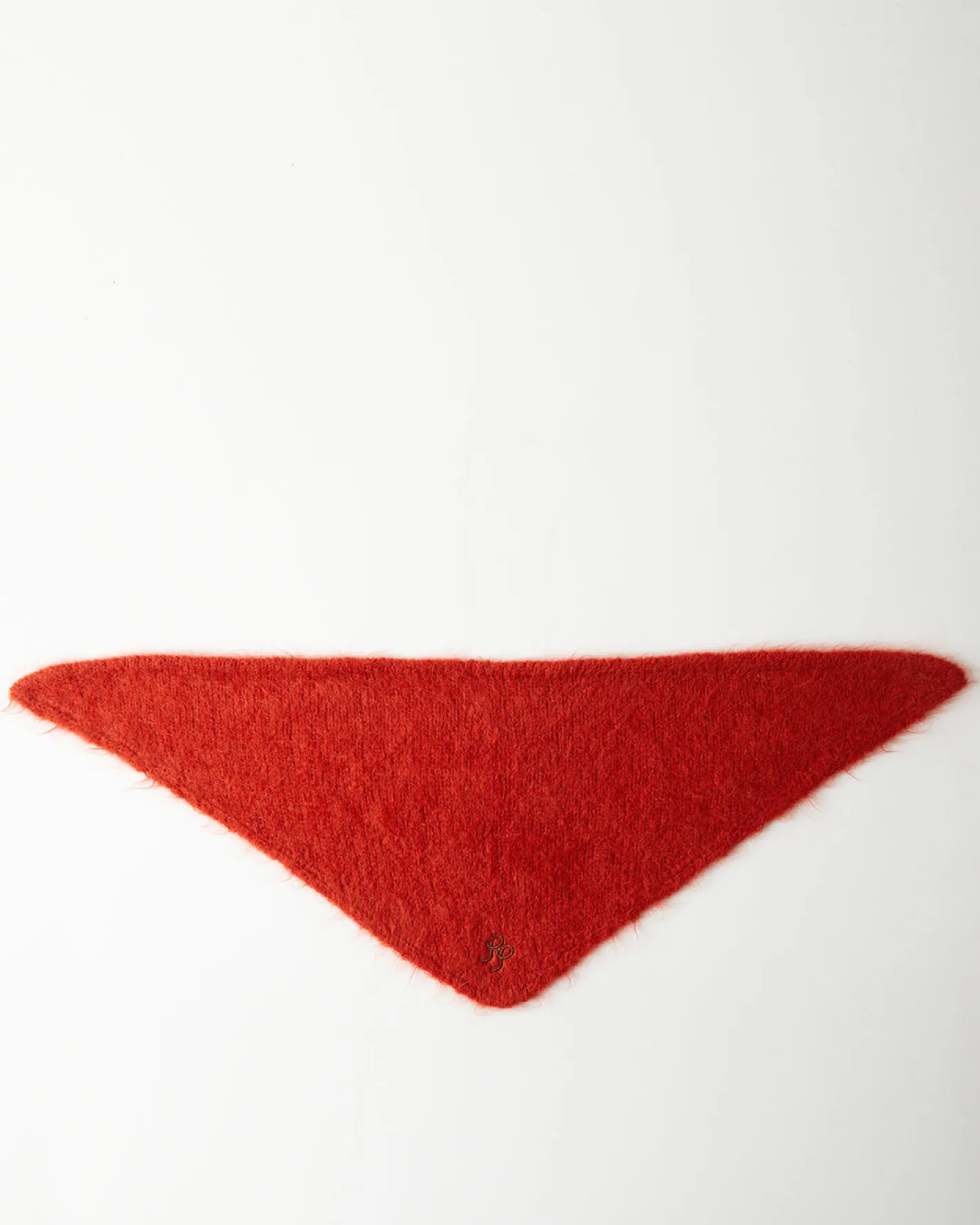 New Triangle Scarf Alpaca Blend Red Hats | Scarves