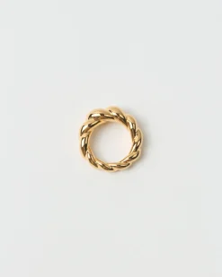 Fashion Twirl Ring Gold Vermeil Rings